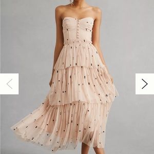NWT Maeve Tierred Tulle dress SMALL PETITE